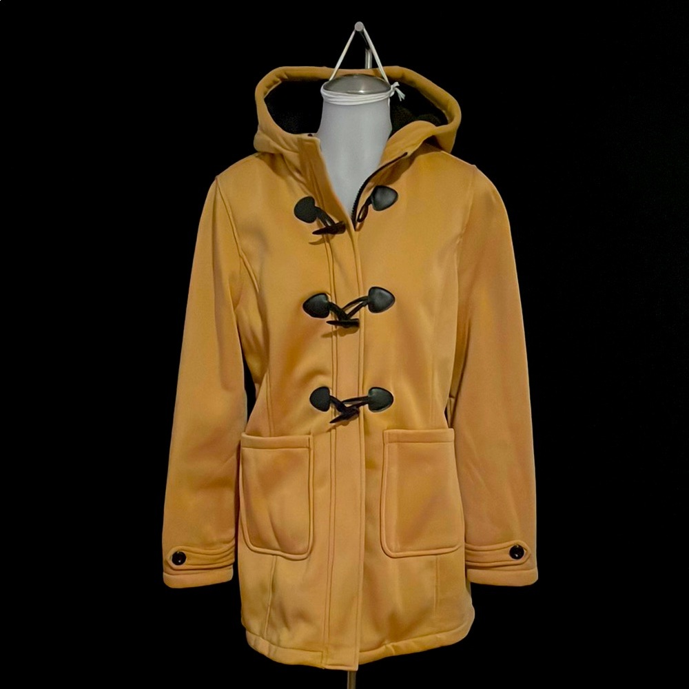 Sweatshirt Style Toggle Front Car Coat *NWOT*